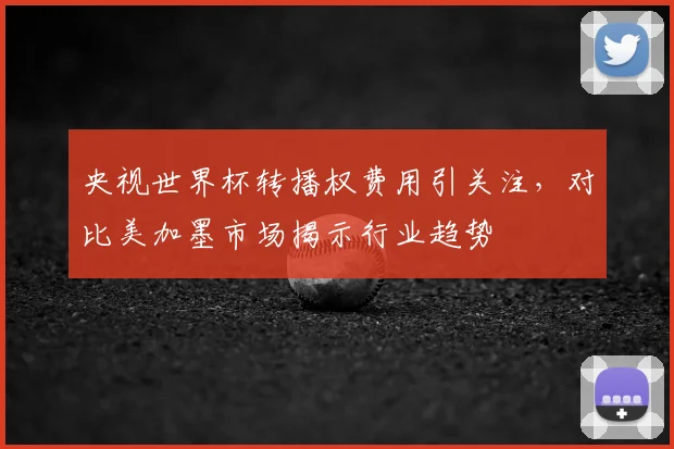 央视世界杯转播权费用引关注，对比美加墨市场揭示行业趋势